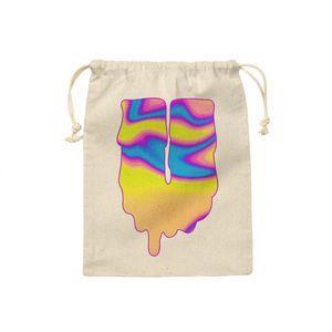 کیسه نان و سبزی ترمه طراحان ایده مدل حرف U هولوگرامی کد cfp2997 - S