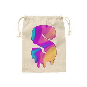 کیسه نان و سبزی ترمه طراحان ایده مدل حرف S هولوگرامی کد cfp2995 - S