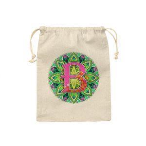 کیسه نان و سبزی ترمه طراحان ایده مدل حرف B ماندالا کد cfp2952 - S