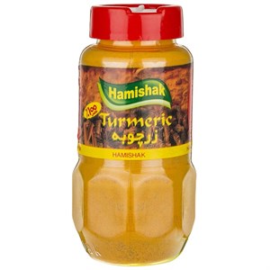 ادویه زردچوبه همیشک مقدار 100 گرم Hamishak Turmeric Powder 100gr