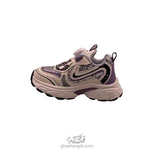 کفش راحتی دخترانه مدل کرومی چراغدار دیسکی