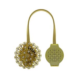 پرده جمع کن مدل مگنتی نگین دار CHA110