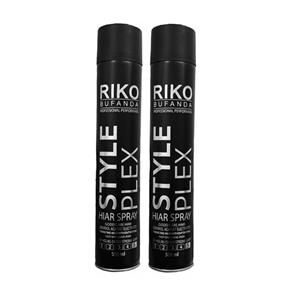 اسپری حالت دهنده مو ریکو مدل style plex حجم 500 میلی‌لیتر بسته 2 عددی
