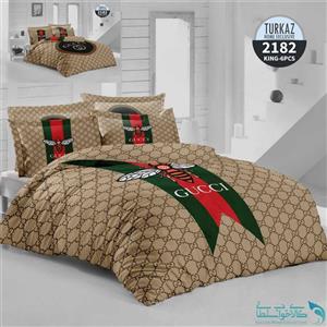 روتختی طرح برند گوچی دو نفره برند Turkaz کد 2182