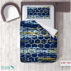 روتختی اتاق کودک طرح شش ضلعی سایز یکنفره کد A4167