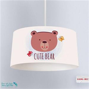 لوستر اتاق کودک طرح تدی خوشحال کد A4154