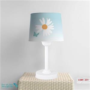 آباژور اتاق کودک طرح گل بابونه کد A3091