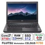 لپ تاپ استوک FUJITSU CELSIUS H780 Laptop