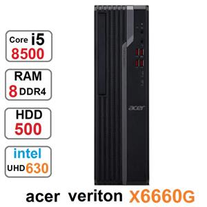 مینی کیس  Acer Veriton X6660G i5 8500 8GB 500GB HDD intel