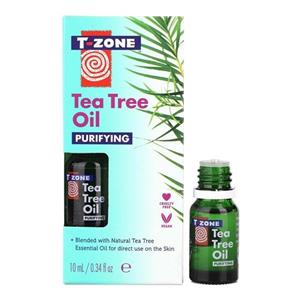 روغن درخت چای تی زون T-Zone حجم ۱۰ میل | مناسب پوست مستعد جوش و لک