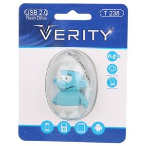 فلش مموری عروسکی وریتی مدل T238 ظرفیت 64 گیگابایت