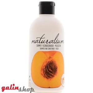 شامپو صدفی نچرالیوم حاوی عصاره هلو naturalium shampoo-peach