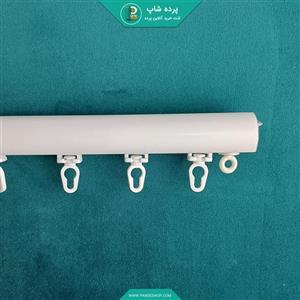 چوب پرده مدل مینیمال گرد طول 150 سانتی متر به همراه گیره