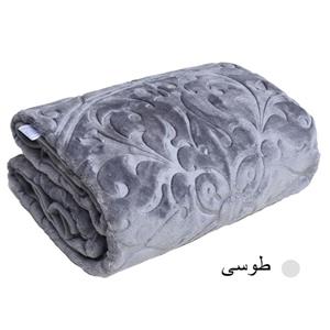 پتو گلبافت مدل گل برجسته سایز 220*160 سانتی متر