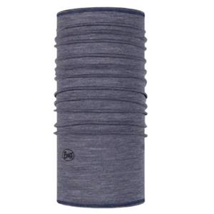 دستمال سر و گردن باف مدل merino light weight multistries light denim