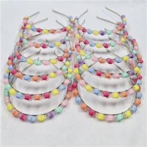تل فلزی شکوفه شیشه ای کد 4735.188