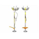 چشم شوی ایمنی پدالی پایه‌دار استنلس استیل  SS316 G40E F 
