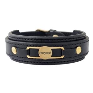 دستبند طلا 18 عیار مردانه لیردا مدل اسم داریوش 6688