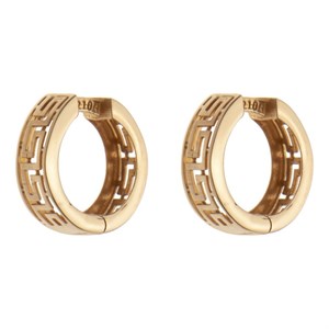 گوشواره حلقه ای طلا 18 عیار زنانه مایا ماهک مدل ME1209 