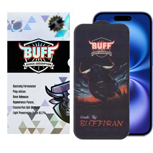 گلس گوشی مات اپل iPhone 16 Plus بوف مدل BullRun Matte Pro-G