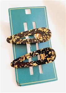 گیره مو دوتایی مدل2 چند رنگ