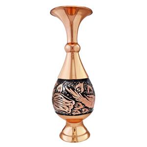 گلدان مسی مدل الماس تراش کد JR20