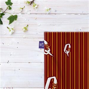 کاغذ کادو ترمه طراحان ایده مدل حرف Q هری پاتر کد cfp3046