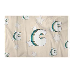کاغذ کادو ترمه طراحان ایده مدل حرف C رترو کد cfp2927