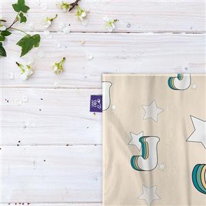 کاغذ کادو ترمه طراحان ایده مدل حرف J رترو کد cfp2934