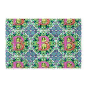 کاغذ کادو ترمه طراحان ایده مدل حرف B ماندالا کد cfp2952