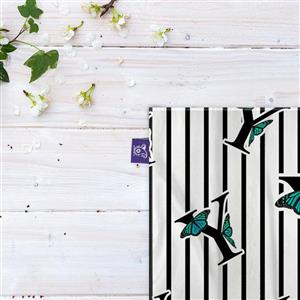 کاغذ کادو ترمه طراحان ایده مدل حرف Y  پروانه ای کد cfp3027