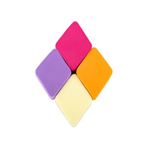 پد آرایشی دیواین مدل لوزی کد P5 بسته 4 عددی