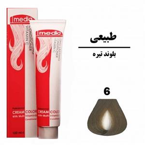 رنگ موی مدیا سری طبیعی –  بلوند تیره شماره 6 