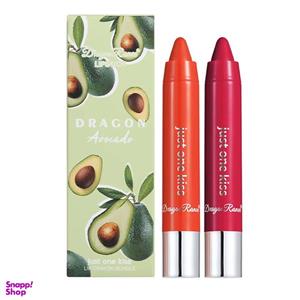 رژ لب مدادی دراگون رانی مدل آووکادو شماره F مجموعه 2 عددی