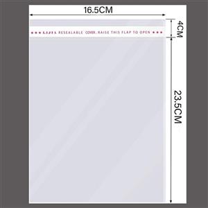 سلفون لب چسب سایز 23.5*16.5 ده کیلویی