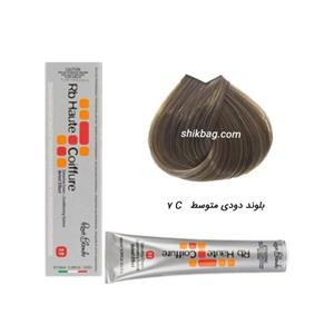 رنگ مو بلوند دودی متوسط 7C رنه بلانش