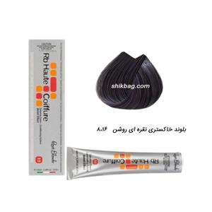 رنگ مو بلوند خاکستری نقره ای روشن 8.16  رنه بلانش
