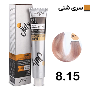 رنگ موی جولای سری شنی مدیترانه ای شماره8.15 july