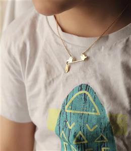 گردنبند زنانه شاخه ی پرنده کد at01