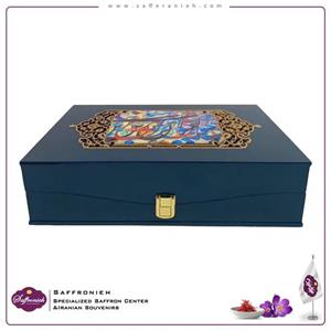 جعبه چوبی آجیل مدل ثمین کد 53