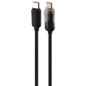 کابل تبدیل فست شارژ Earldom EC-189C-C Type-C To Type-C 100W 1m