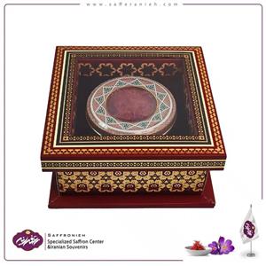 پک کامل کادویی زعفران مدل قاجار کد BF010