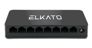 سوئیچ شبکه 8 پورت الکاتو مدل ELKATO EL-1SB0800BN