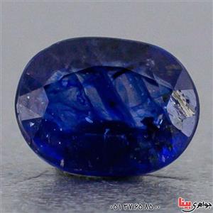 نگین انگشتر یاقوت کبود خوش رنگ و شفاف زنانه مردانه ۲۰۵۲۰