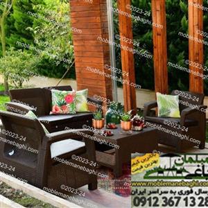 ست صندلی مبلی با میز پذیرایی 4 نفره کد 4578