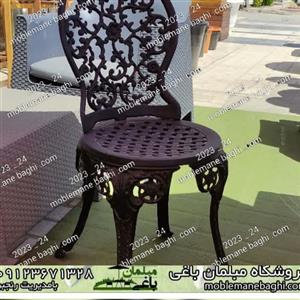 صندلی تک نفره مدل مینایی الومینیوم کد 212