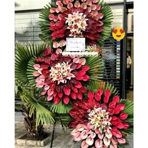 خرید تاج گل از گل فروشی کوچه ملی تهران t2673