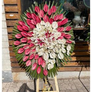 خرید تاج گل از گل فروشی کوچه رامسر تهران t2545