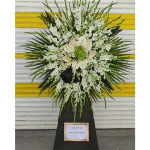 خرید تاج گل از گل فروشی شهرک گلستان t2376