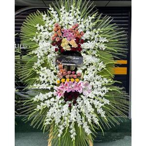 خرید تاج گل از گل فروشی شهرک قدس t2390